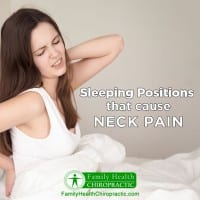 Sleeping Positions that Cause Neck Pain | Family Health Chiropractic